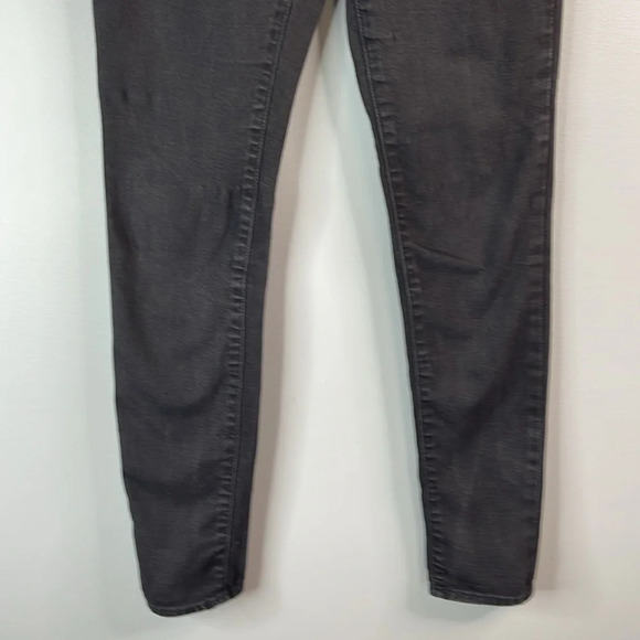 LEVIS 311 Shaping Skinny Jeans Black Denim Black Tab Stretch Mid Rise Size 27 - Picture 4 of 11